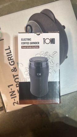 Tomo electric coffee grinder new in box