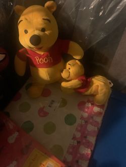Winnie the Pooh Plush Stuffed Animals Set of 2
