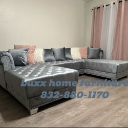 Brand New Sectional Sofa Gray Financing Available 