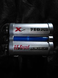 Xpress 1.5 farad Top end neon capacitor