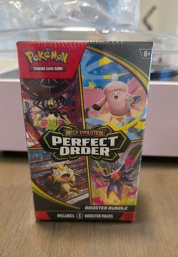 Pokémon TCG Mega Evolution Perfect Order Booster Bundle