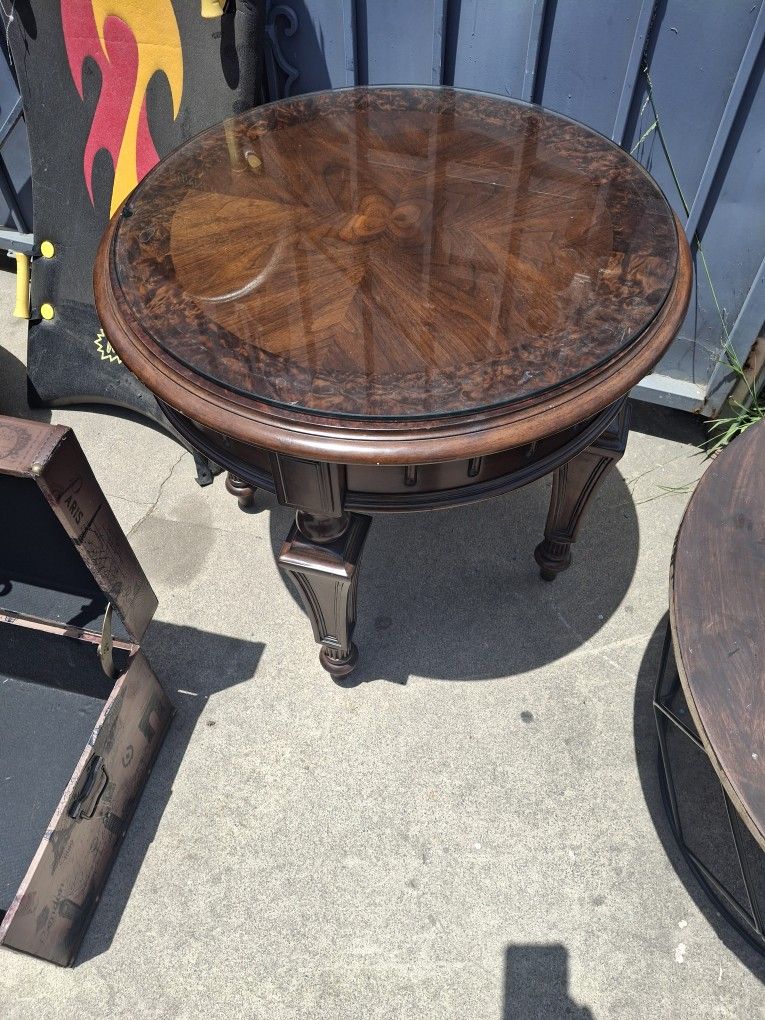 Round Vintage Table