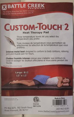 CUSTOM-TOUCH 2 HEAT THERAPY PAD
