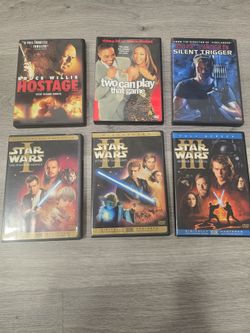 STAR WARS I, II, III HOSTAGE, SILENT TRIGGER, TWO CAN PLAY THAT GAME