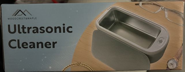 BRAND NEW IN BOX WOODCREST & MAPLE - NEW - ULTRASONIC HI FREQUENCY CLEANER CLEANING MACHINE WOODCREST & MAPLE - ULTRASONIC HI FREQUENCY CLEANING MACHI