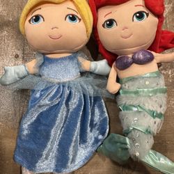 Disney Baby Cinderella And Little Mermaid 