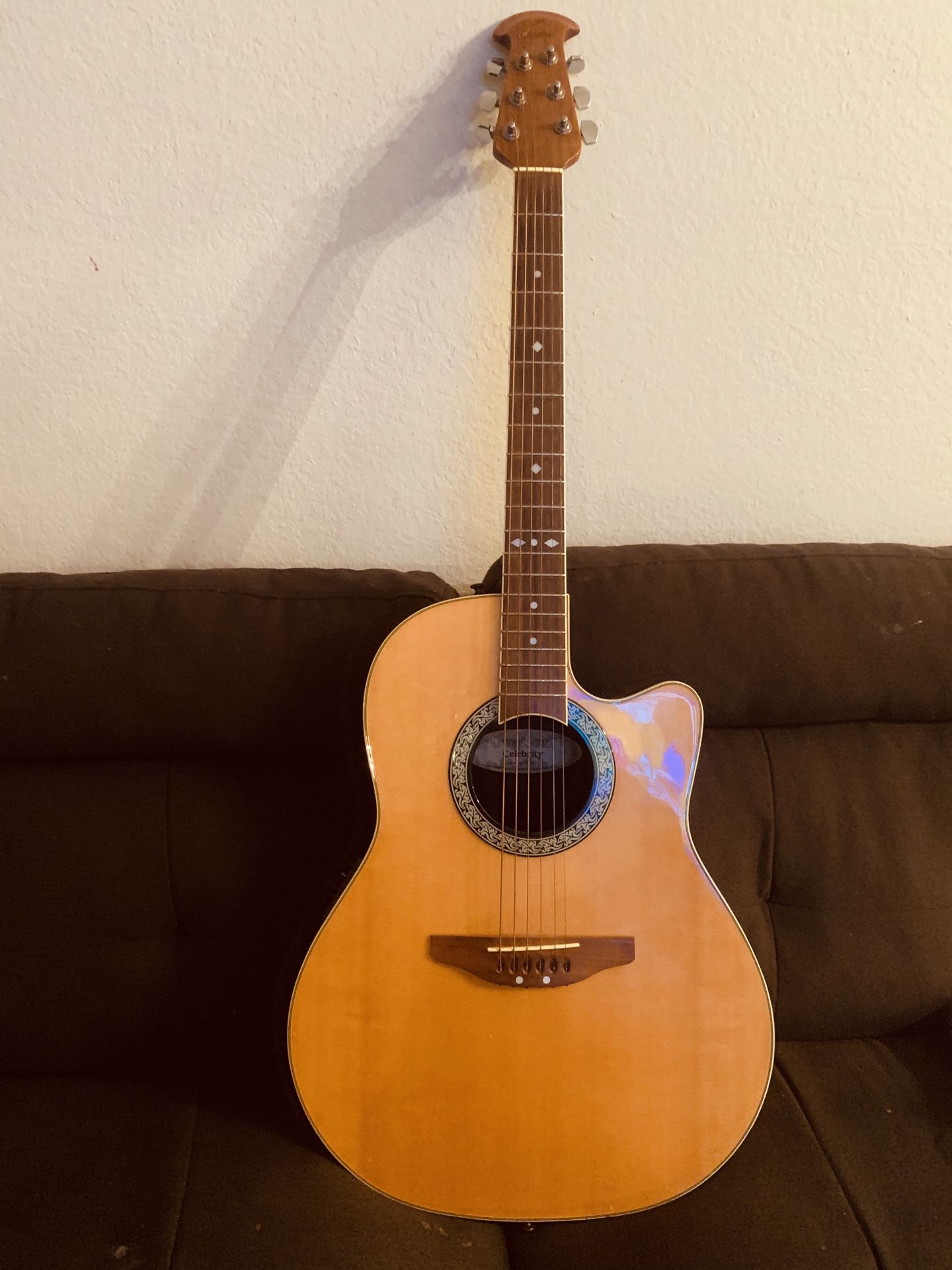 Ovation Electric Acoustic Guitar 