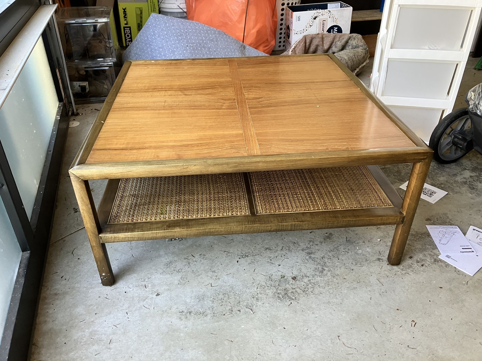 Michael Taylor For Baker Furniture Two-tier Coffee Table
