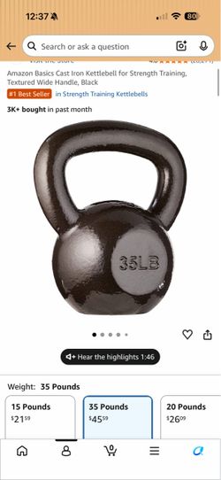 Kettle bells