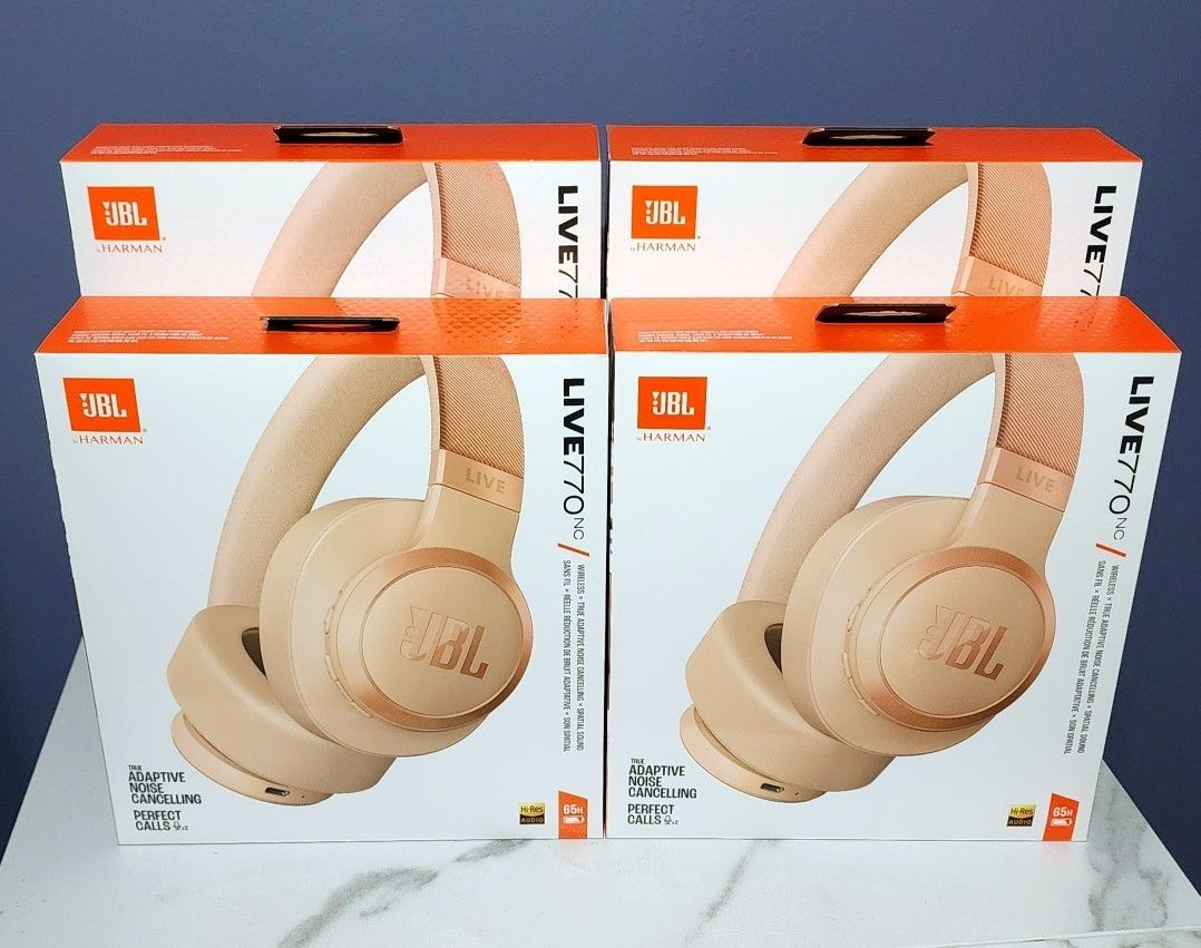 ⭐️ FLASH SALE!! JBL LIVE 770NC Wireless Over Ear Headphones - BRAND NEW!!! ⭐️ $65