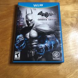 Nintendo WiiU - Batman Arkham City Armored Edition 