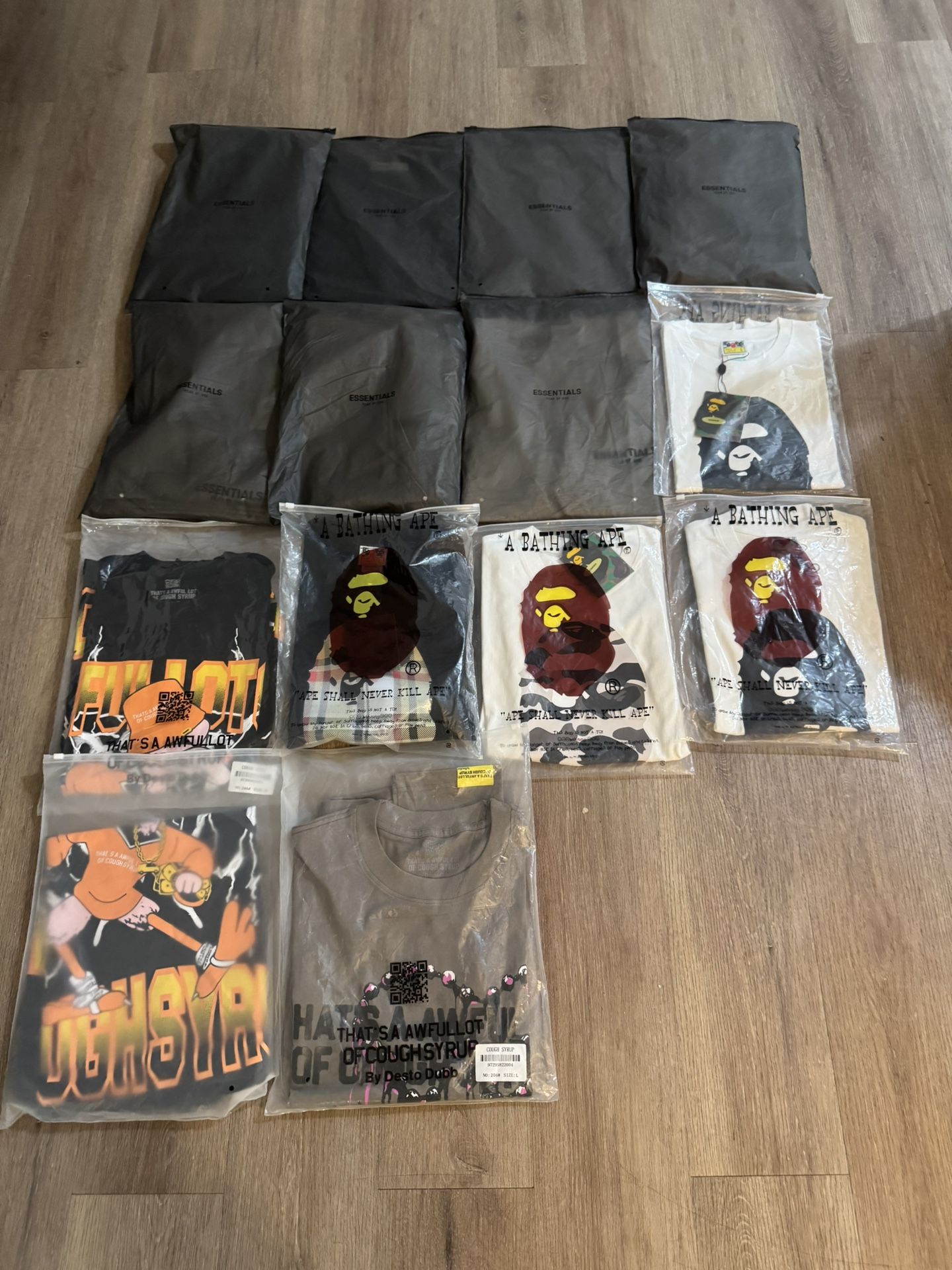 Alocs,Bape,Essentials