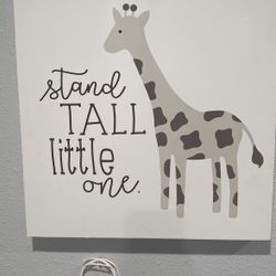 Giraffe Nursery Wall Decor