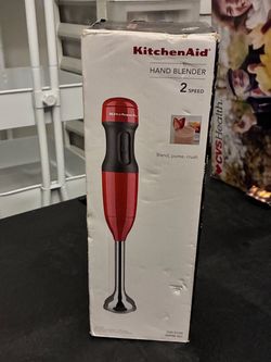 KitchenAid 2-Speed Hand Blender Empire Red