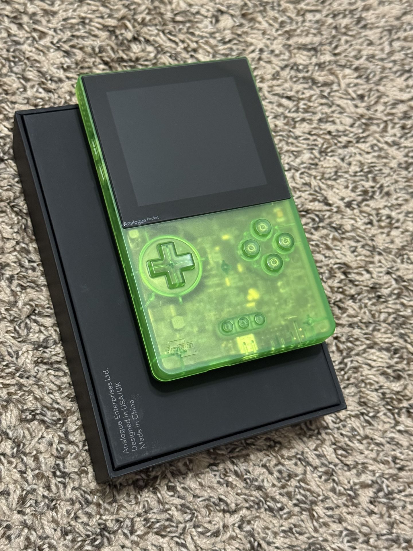Analogue Pocket Transparent Green Edition for Sale in Phoenix, AZ