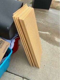 Free heavy duty shelving - particle board