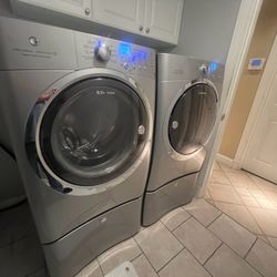 Electrolux Frontloader Washer And Dryer W/ Storage