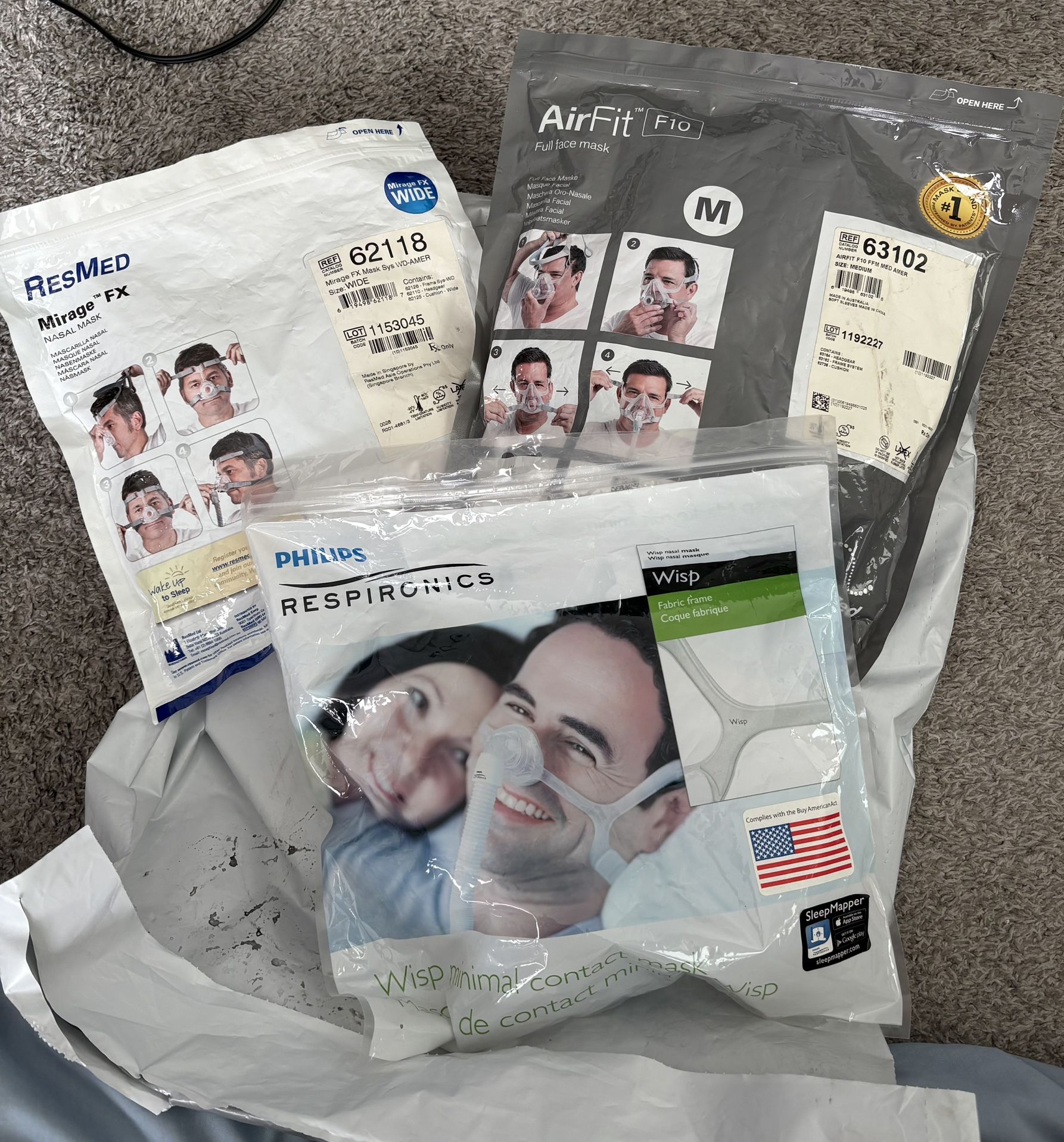 Full Face Nasal Mask (Sleep Apnea)