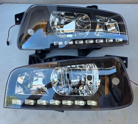 06-10 Dodge Charger LED Headlights Luces Micas Calaveras Faros Faroles Focos Headlamps