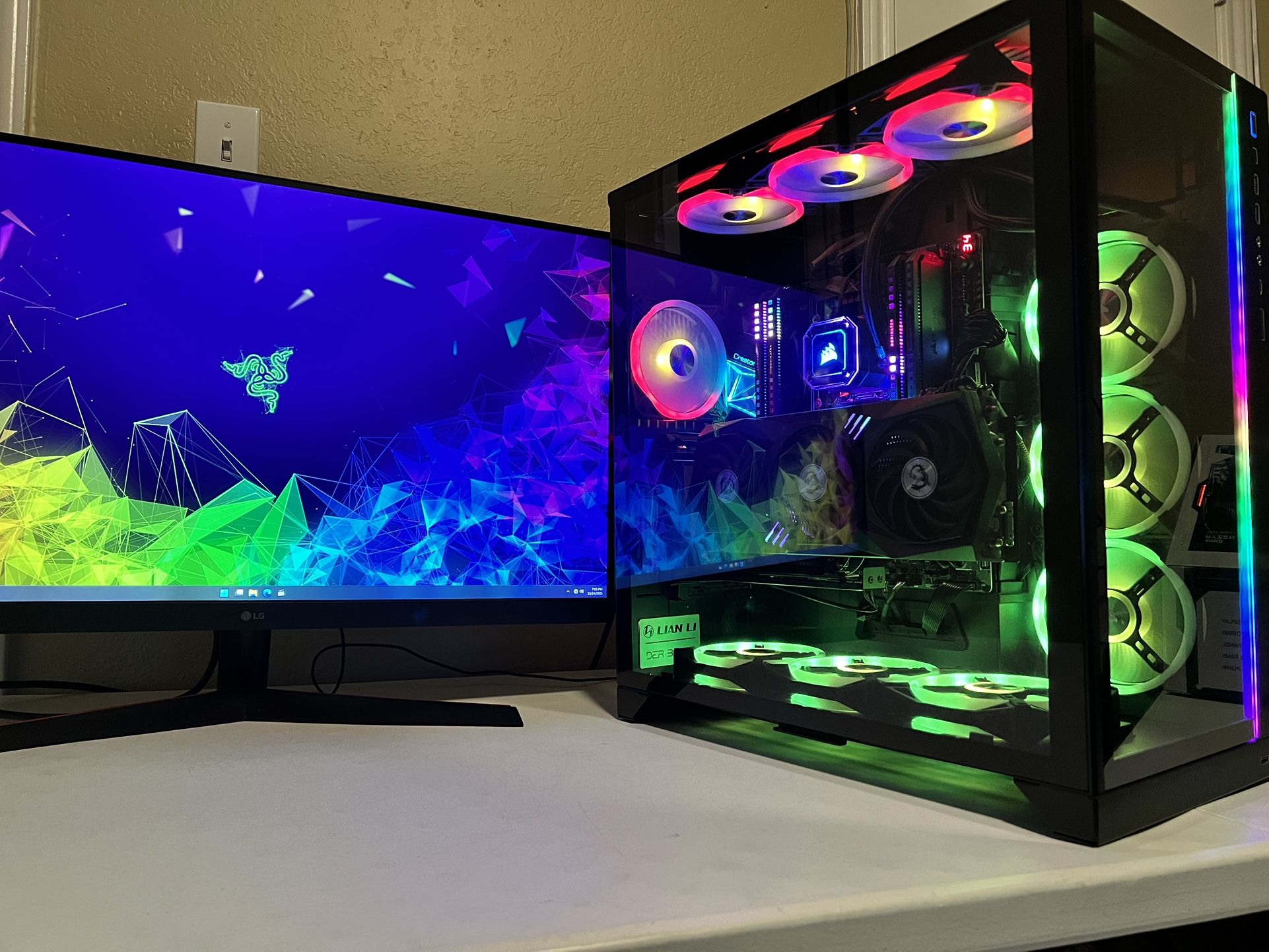 Extreme Gaming PC + Monitor | i9-10980XE, RTX 3080, 32GB, 1440p 165Hz 32" Monitor