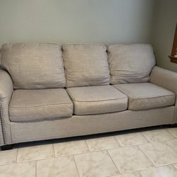 Ashley Couch / Sofa / Loveseat / Sectional, Light Beige Heather
