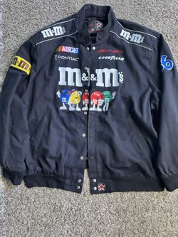 Vintage JH Design M&M Mens 4XL Racing Team #36 Ken Schrader Nascar Jacket