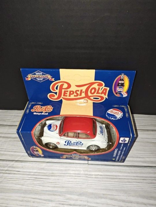 Golden Wheels Pepsi-Cola Soda Custom Replica Collection Diecast Metal Car NEW