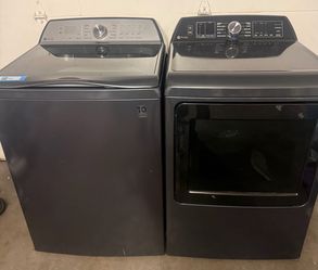 GE Washer and Electric Dryer