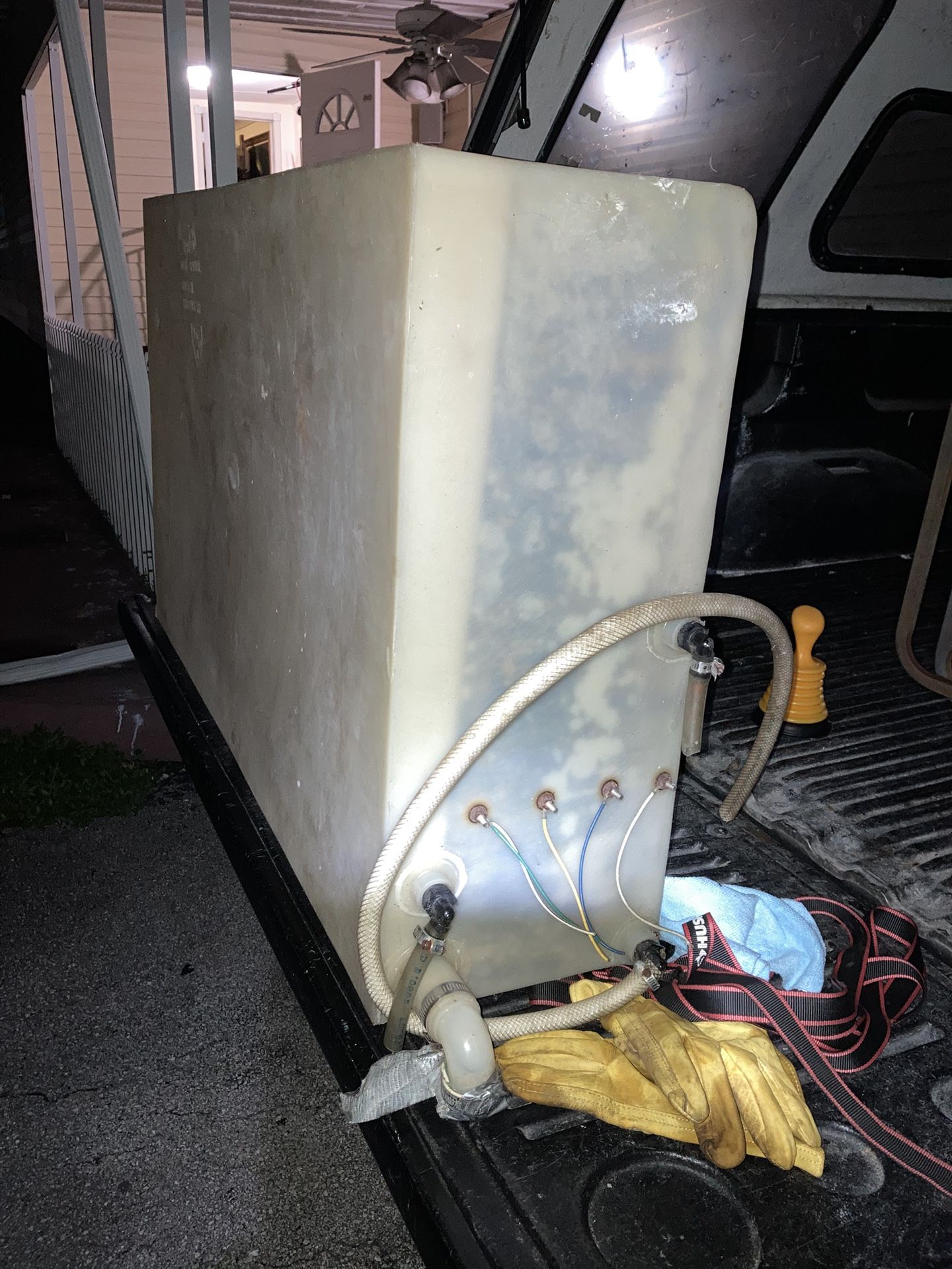 RV Grey Water Tank