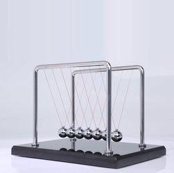 CERROPI Newton Cradle Balance Balls, Newton Pendulum with 7 Balls