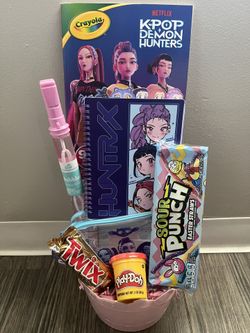 K-pop Demon Hunter Easter basket 