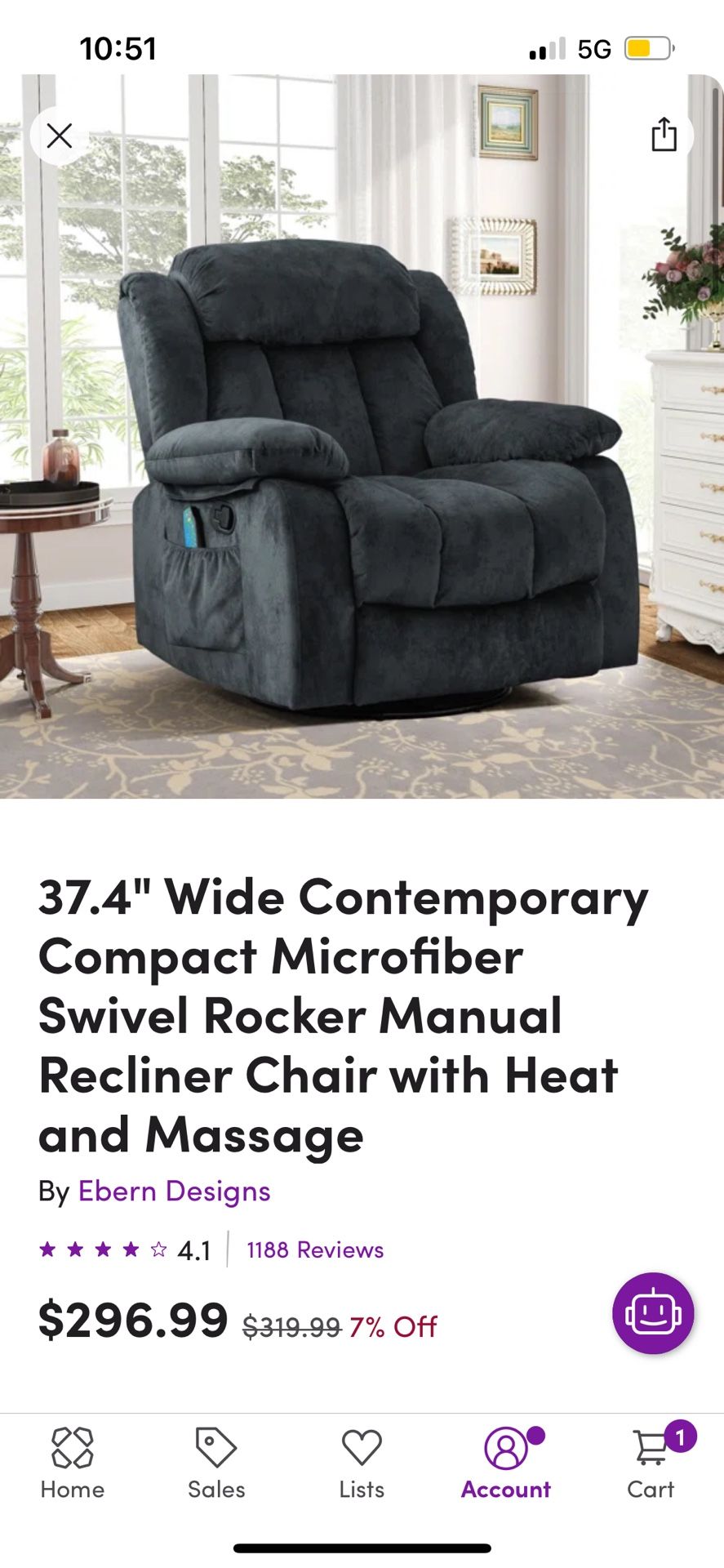 MASSAGE RECLINER