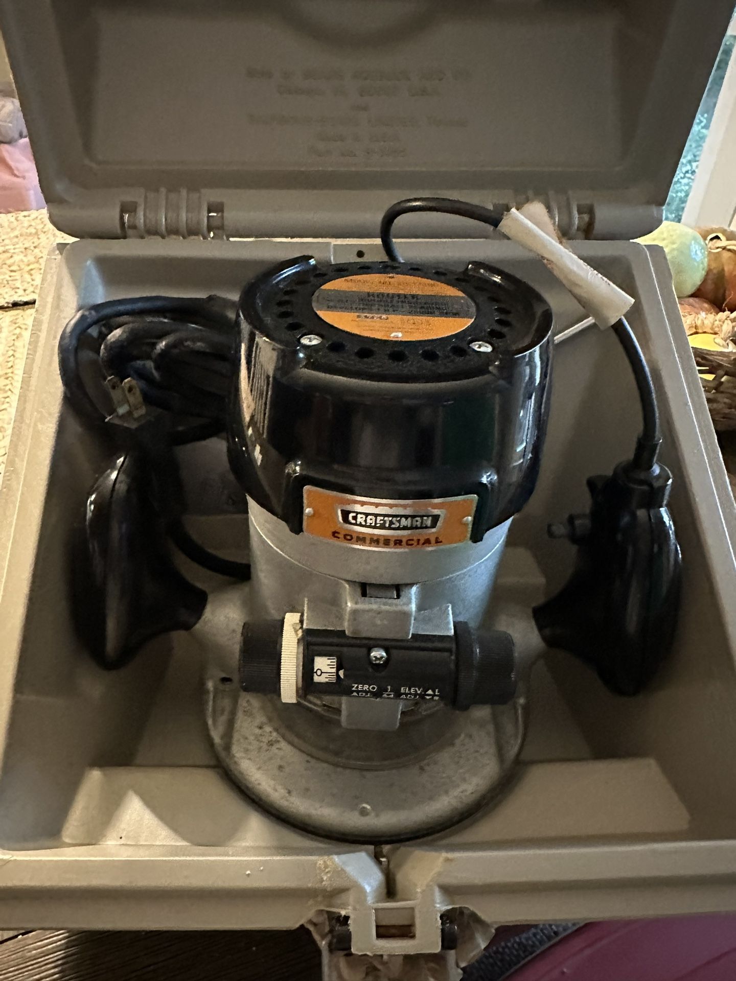 Vintage Craftsman Commercial Router NEW