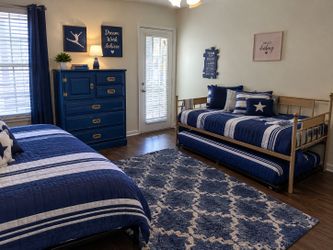 Twin size beds and dresser $300