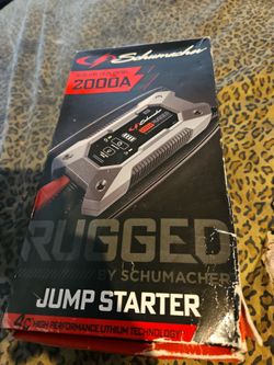 Schumacher 2000A 10.0L GAS| 8.0 DIESEL Jump Starter