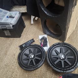 2 10 Inch Kicker Comp And Box $100 No Less Meet At Tulsa Hills