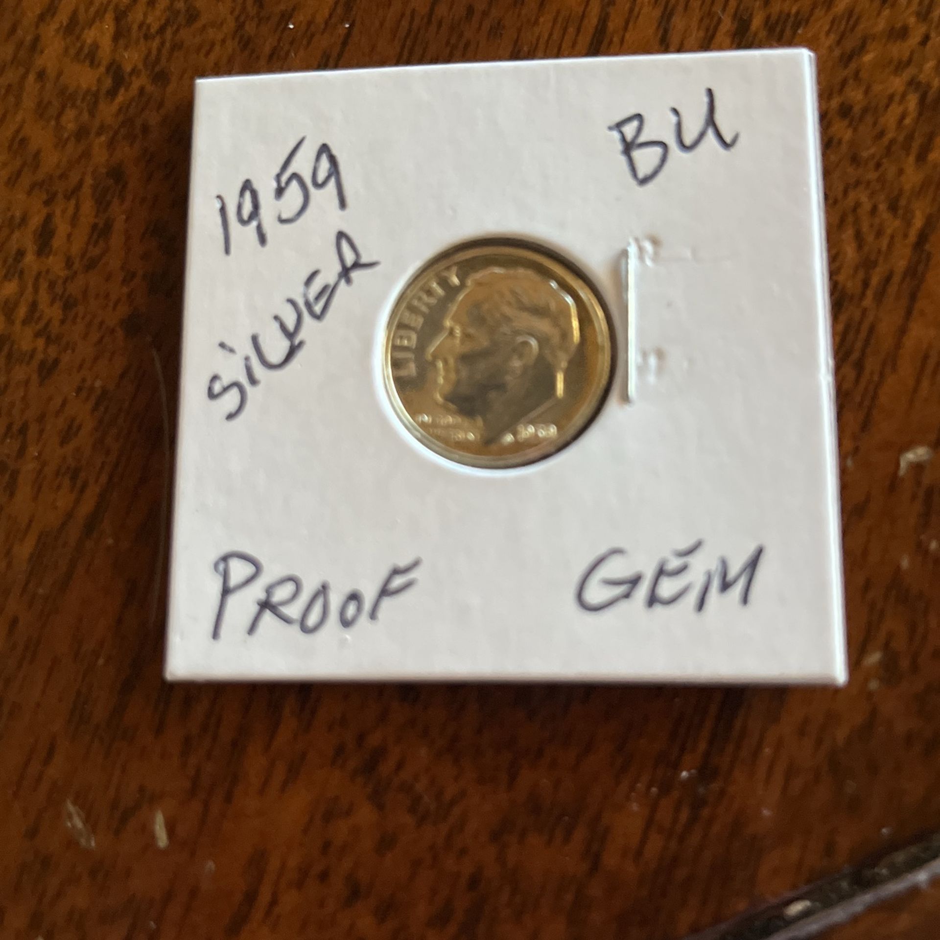 1959 - Roosevelt Silver Dime - Proof Gem Cameo UNC