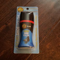 Shoe polish black $5