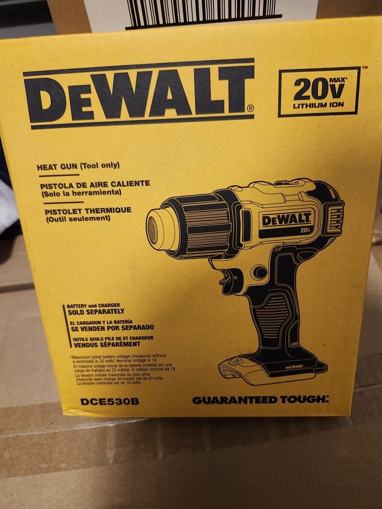 Dewalt 20V Max Heat Gun cordless DCE530B