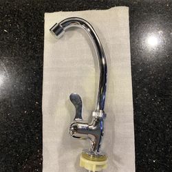 Gooseneck Faucet Chrome 9 inch