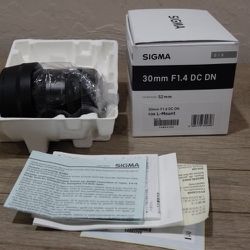 Sigma DC 30mm F/1.4 Lens For L Mount