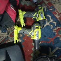 Ryobi Impact And Drill Both Working Great And Skilsaw P505vn