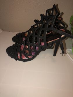 Black heels