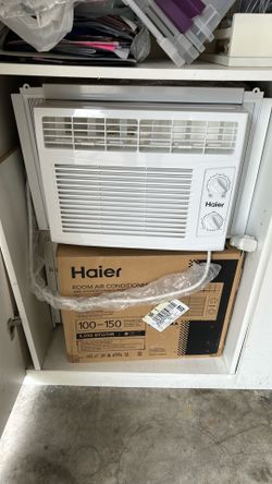 Window air conditioners. AC units