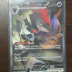 N’s Zoroark ex sir!