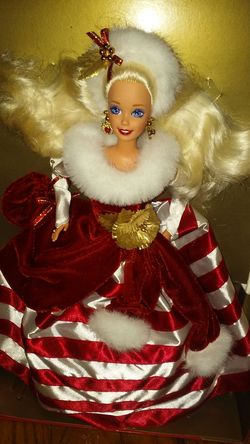 Peppermint princess Barbie. Rare mib