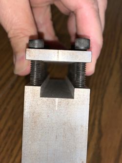 Vintage Custom Machine Jig-Sharpener Clamp Vise Odd Machinist Tool Estate Find Thumbnail
