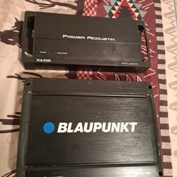 2 amplifiers in good conditions