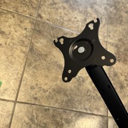 MOUNT PRO Single Monitor Desk Mount - Articulating Gas Spring Arm, Removable VESA Monitor Mount Computer Monitor Stand with Clamp and Grommet Base Fit