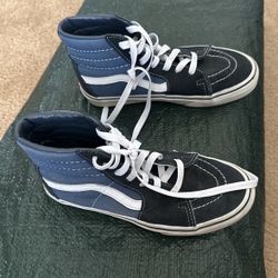 Vans Sk8-Hi Shoes (Navy)